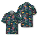 Summer Exotic Pattern With Toucan Bird Hawaiian Shirt, Tropical Toucan Shirt, Toucan Hawaiian Shirt For Men And Women